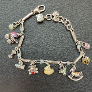 NWOT Brighton Baby Love Charm Bracelet